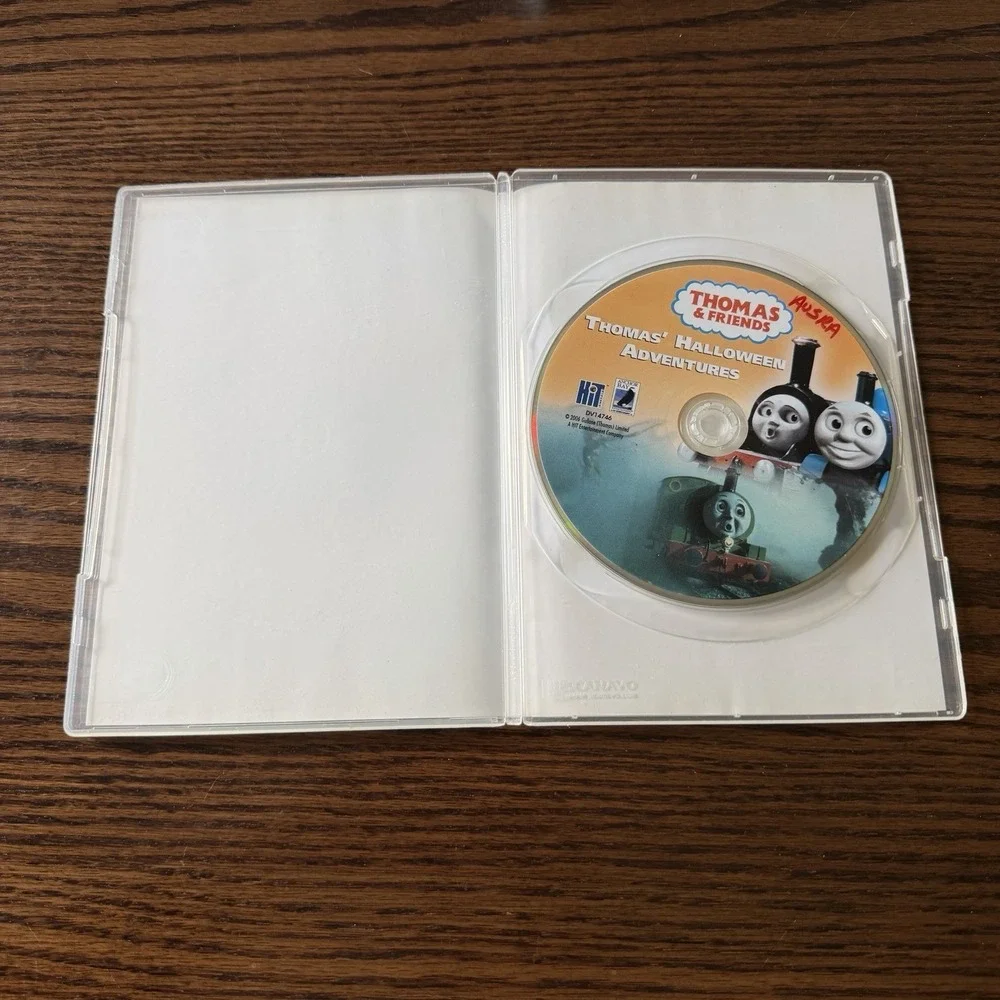 Thomas & Friends Thomas' Halloween Adventures (DVD, 2006) With Cover